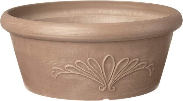 PSW Pot  Shallow Bulb Pan Planter Dish Low Bowl for Succulents